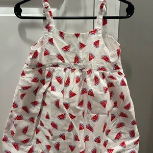GAP Baby Watermelon Slice Dress - Red and Blue